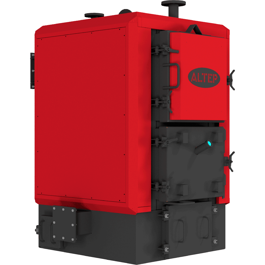 Котел опалювальний твердопаливний водогрійний "ALTEP" КВТ-F-200 кВт (BIO UNI)